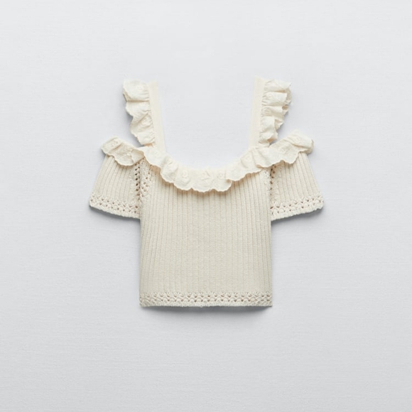 ZARA COMBINATION TOP - Picture 8 of 9